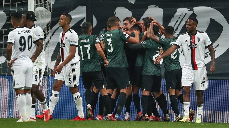 Beşiktaş, Sporting Lizbon'a mağlup oldu