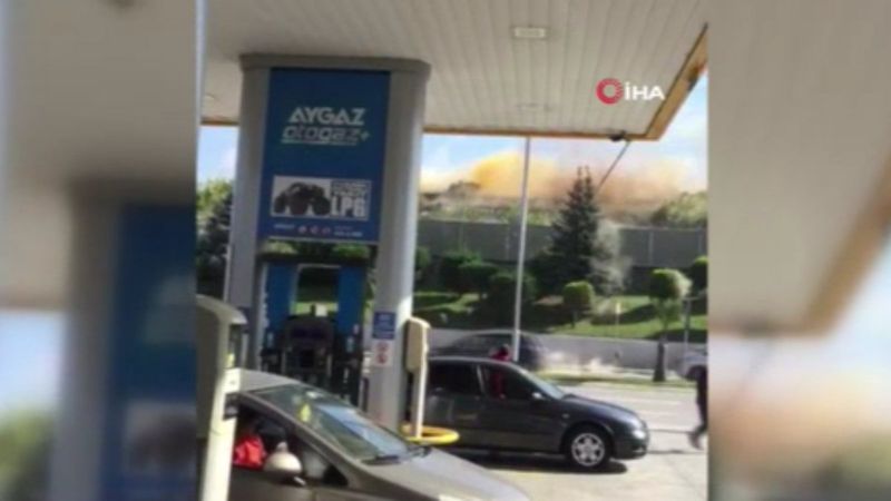 Kocaeli'de metro çalışmasında kontrolsüz patlama