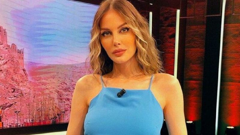 Hande Sarıoğlu, oryantal dans kursuna başladı