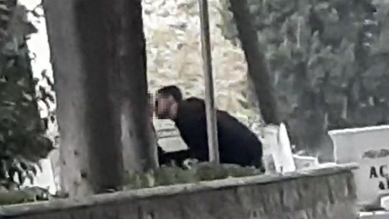 Edirnekapı Şehitliği'nde tepki çeken görüntüler