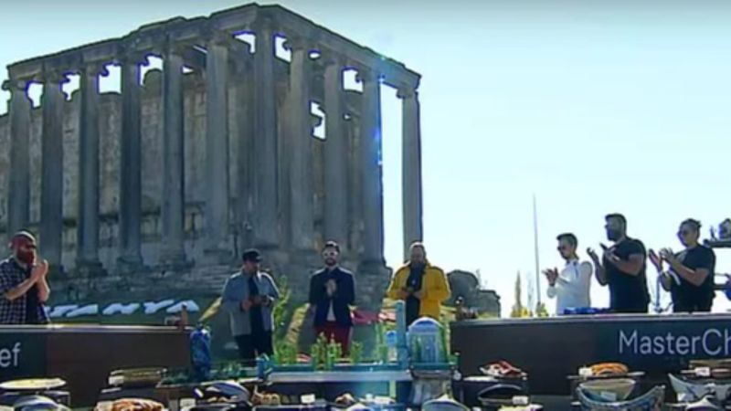 MasterChef'in çekildiği Aizanoi Antik Kenti nerede? Zeus Tapınağı görenleri büyülüyor...