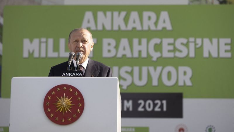 Cumhurbaşkanı Erdoğan: Atatürk Havalimanı'nda millet bahçesi kuruyoruz