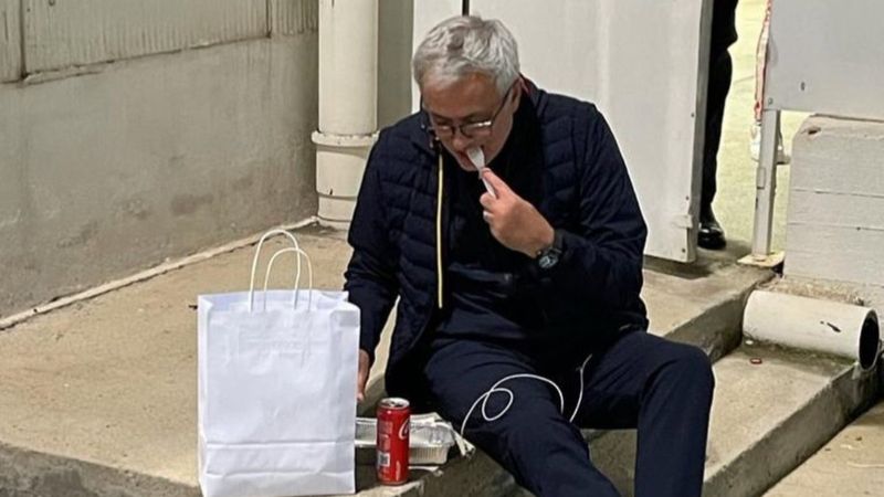 Mourinho'nun galibiyet sonrası paylaşımı