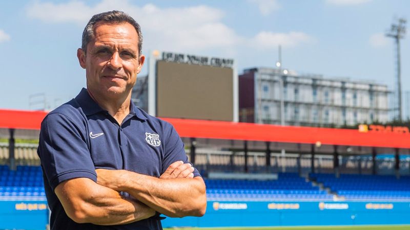 Barcelona, Sergi Barjuan'ı geçici olarak takımın başına getirdi