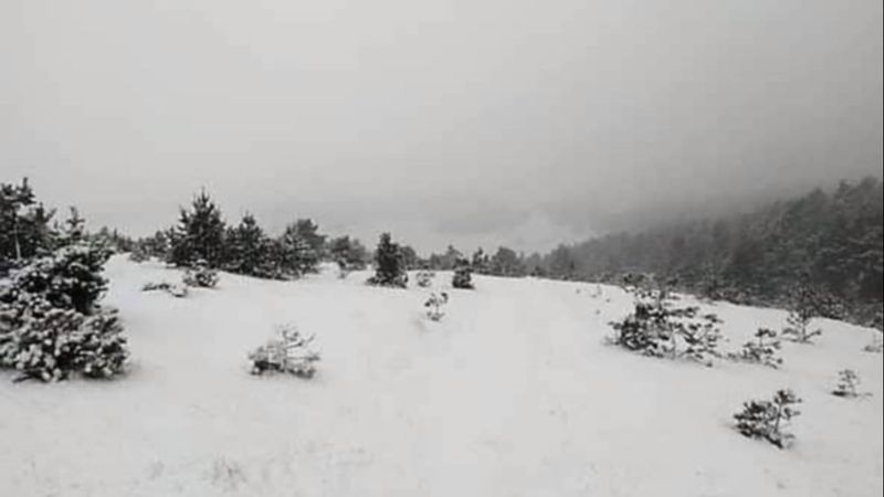 Tokat’ta yaylalar beyaza büründü