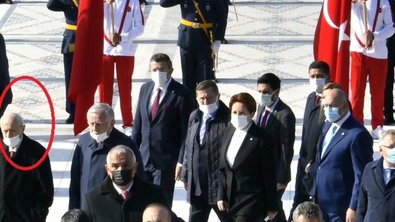Anıtkabir ziyaretinde İyi Parti ve MHP detayı