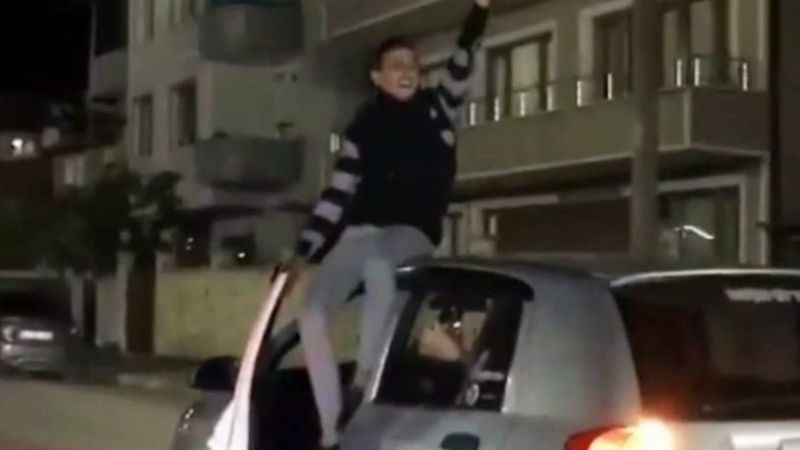 Sakarya'daki maganda cezasız kalmadı