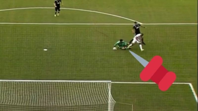 Hatayspor'un golü öncesi faul beklentisi