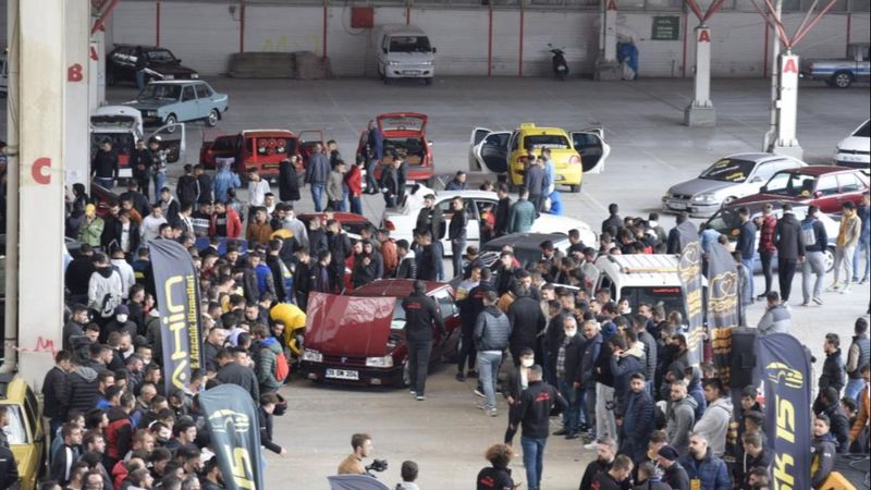 Modifiye tutkunları Burdur'da bir araya geldi