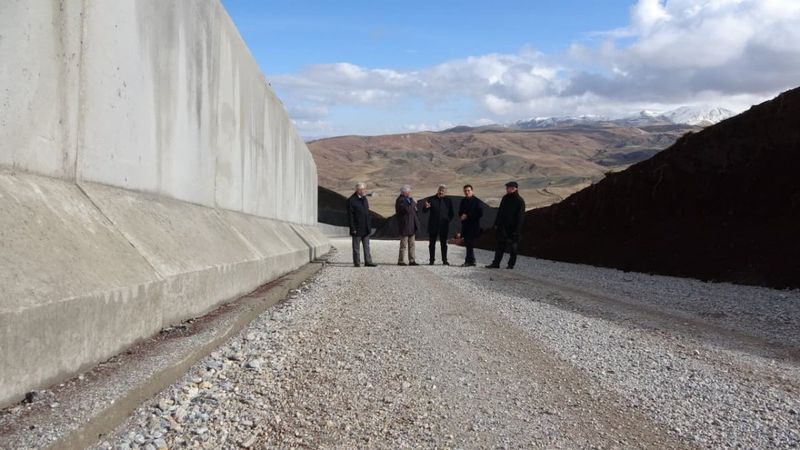 TBMM heyeti, İran sınırındaki modüler duvar çalışmalarını inceledi