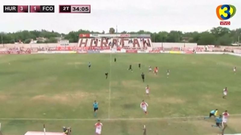 Arjantin 3.lig maçında teknik direktör vuruldu