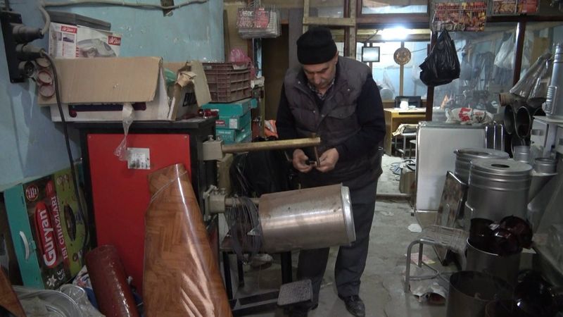 Bitlis'te artan doğalgaz kullanımıyla, sobacılık mesleği azaldı