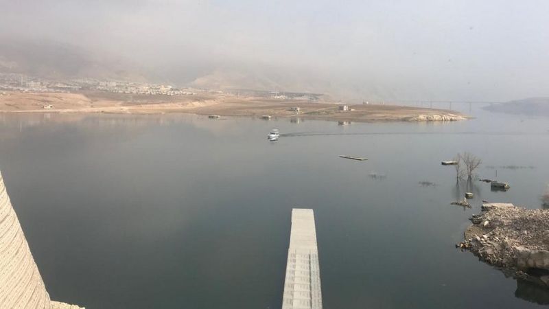 Hasankeyf, baraj sularının çekilmesiyle ortaya çıktı
