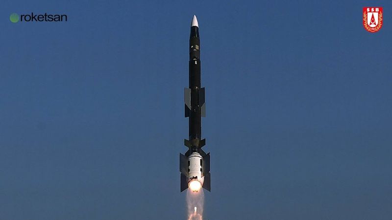 SİPER Hava Savunma Füzesi’nin atışı gerçekleştirildi