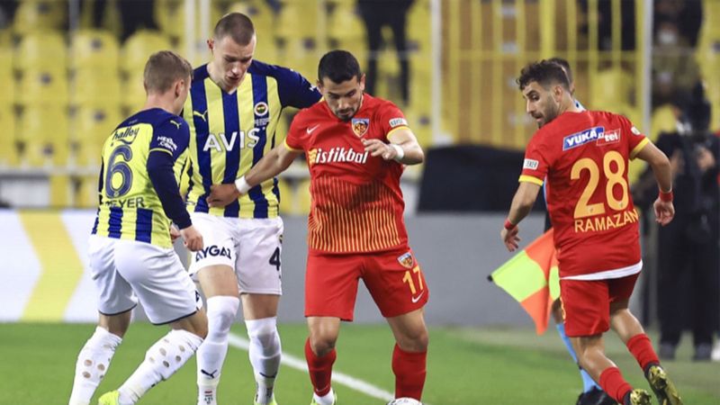 Fenerbahçe-Kayserispor - CANLI SKOR