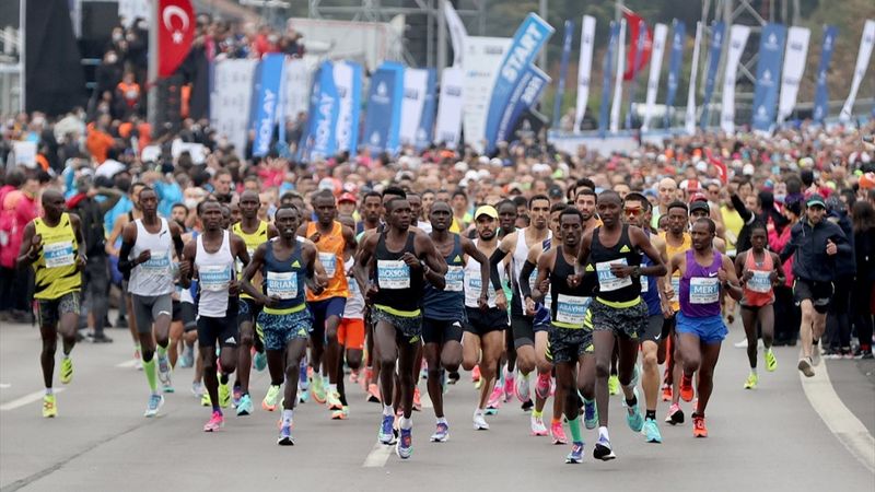 43. İstanbul Maratonu'nu kazanan isimler belli oldu