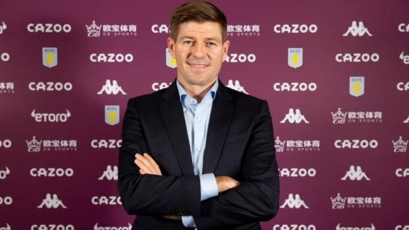 Aston Villa, Steven Gerrard ile sözleşme imzaladı