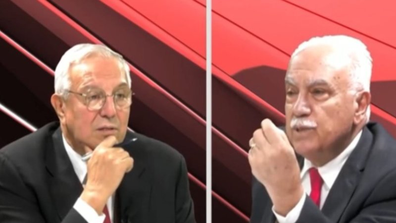 Doğu Perinçek, Orhan Uğurluoğlu'yla tartışınca programdan ayrıldı