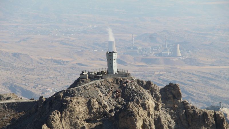 Cudi Dağı, yol ağları ve güvenlik kuleleri ile donatıldı