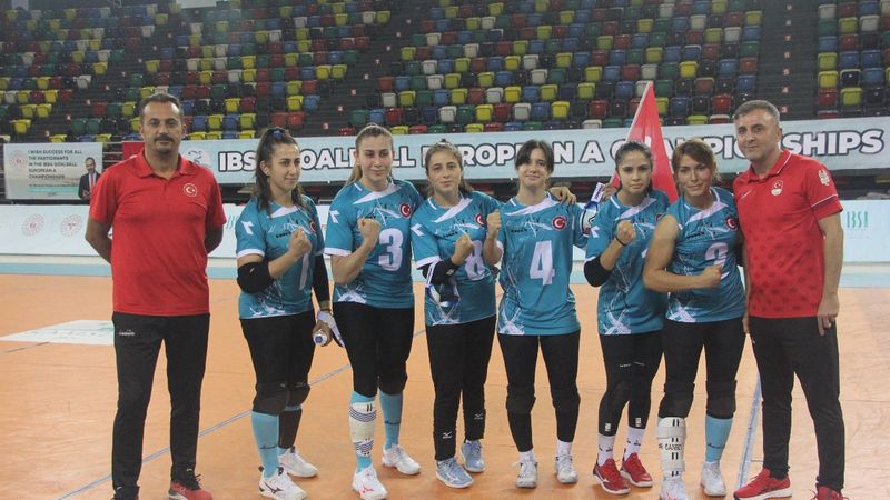 Golbolde Avrupa'ya damga vurduk