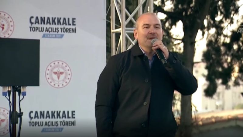 Süleyman Soylu Biga'da