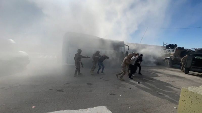 Erzincan'da rehine kurtarma tatbikatı