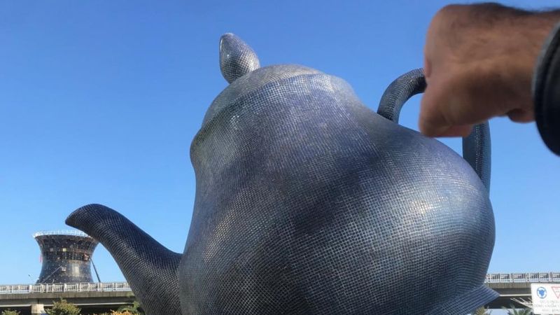 Rize'den Çay Çarşısı ve çaydanlık heykeli fotoğrafları