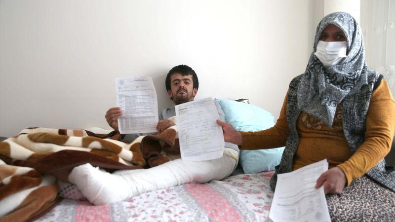 Diyarbakır'da mermer kemik hastası genç, tedavi için yardım bekliyor