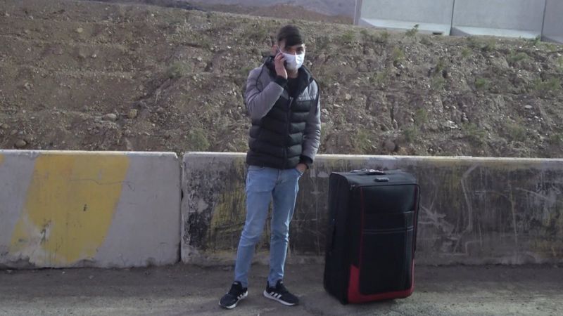 Kırklareli'de ablasının HES kodu ile seyahat etti