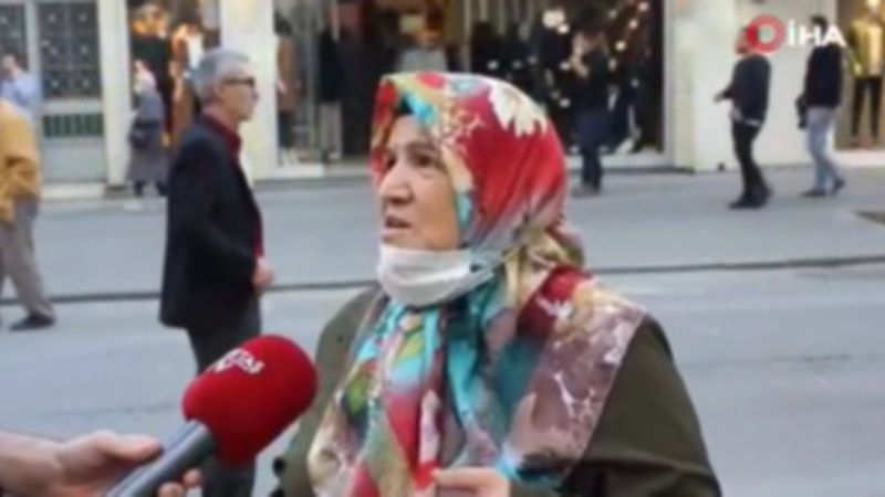 Portakal alamadığını söyleyen kadın, hemşehrilerini şaşkına çevirdi