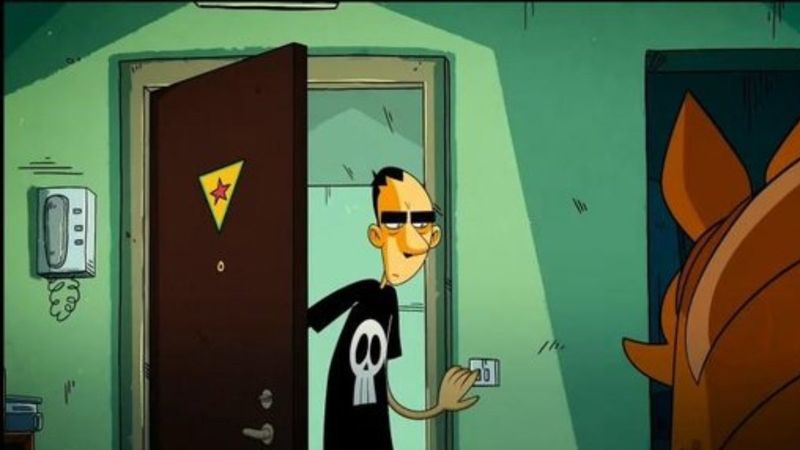 Netflix'te terör skandalı! Çizgi dizide kapı ve duvara PKK/YPG paçavrası astılar