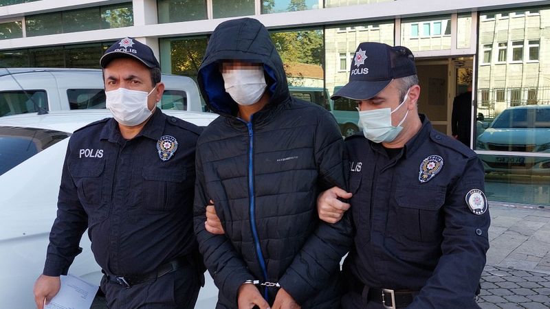 Samsun'da hırsızlıktan yakalanınca gazeteciye 'İyi çek' dedi