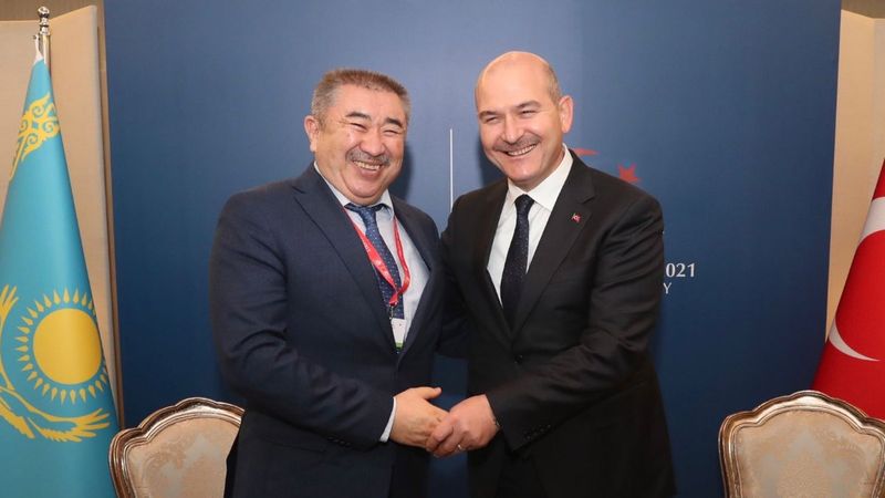Süleyman Soylu Güney Afrika ve Kazakistanlı mevkidaşları ile görüştü