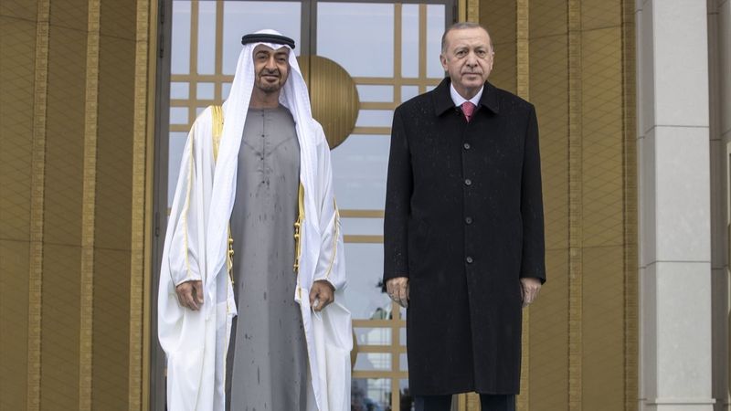 Abu Dabi Veliaht Prensi Şeyh Muhammed bin Zayed Ankara'da