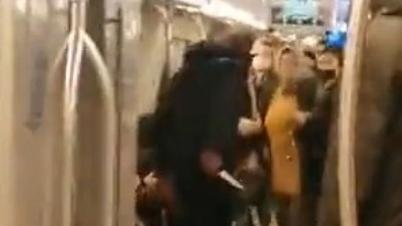 Kadıköy metrosunda dehşete düşüren görüntü