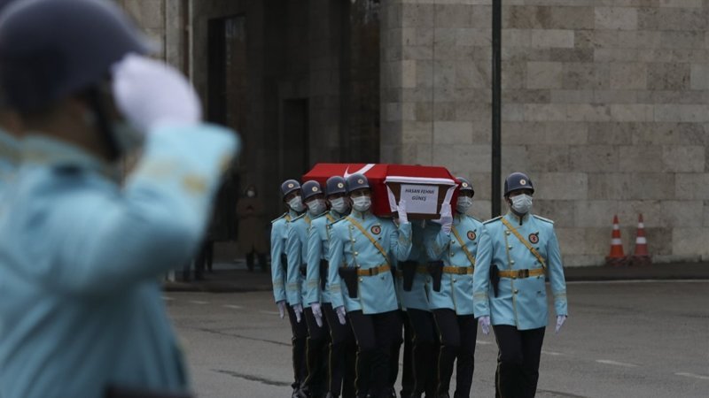 Hasan Fehmi Güneş için TBMM'de tören düzenlendi