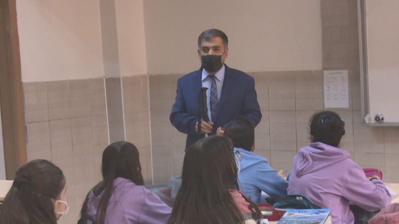 Malatya'daki görme engelli öğretmen, 17 yıldır öğrenci yetiştiriyor