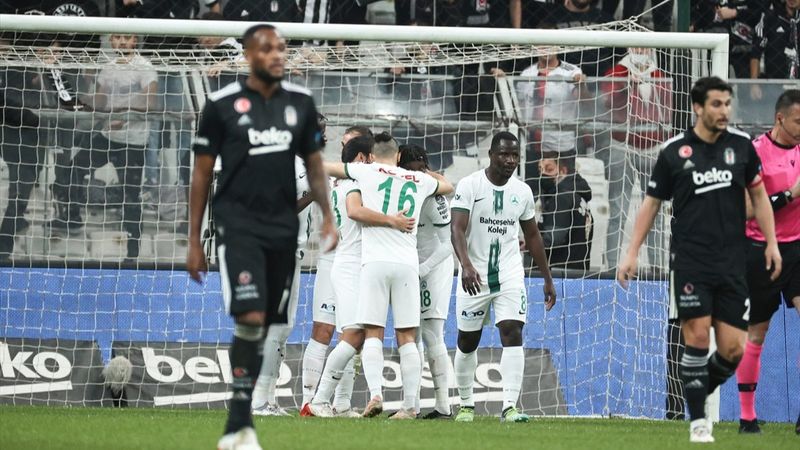 Beşiktaş, Giresunspor'a 4 golle mağlup oldu