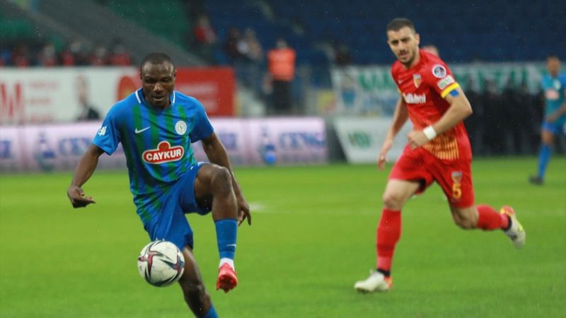 Rizespor, Kayserispor'u tek golle geçti