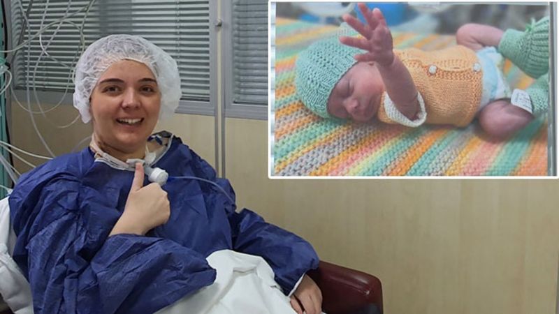 Türkiye’de ilk: Koronaya yakalanan anneye, yapay kalp ve akciğer ile doğum yaptırıldı