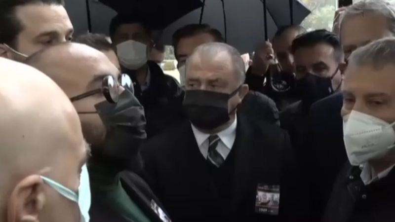 Fatih Terim, Mustafa Cengiz'in cenazesine katıldı