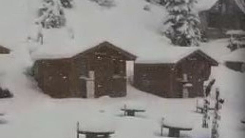 Rize'de kar kalınlığı 30 santimi geçti