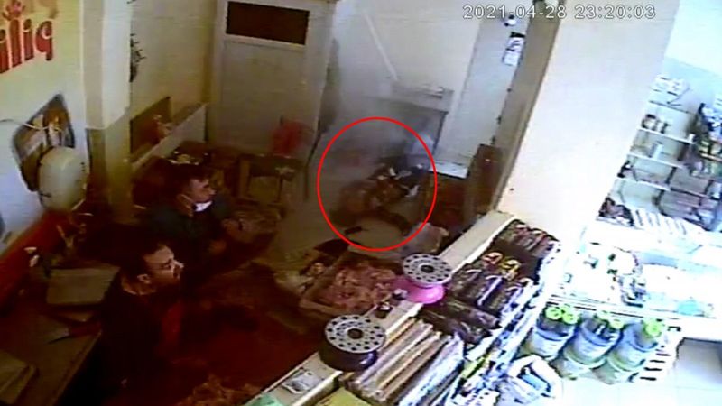 Burdur’da, kadının av tüfeği ile öldürülme anları ortaya çıktı