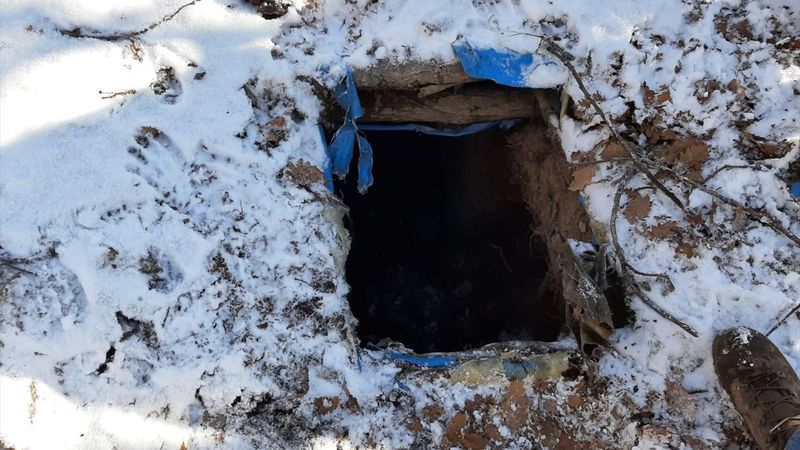 Bingöl’de, PKK’ya ait 6 odalı sığınak imha edildi