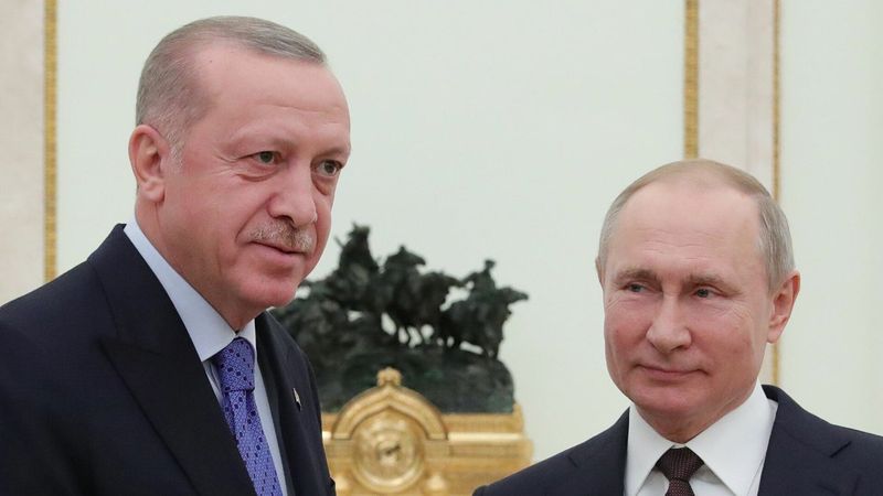 Cumhurbaşkanı Erdoğan, Putin'le görüştü