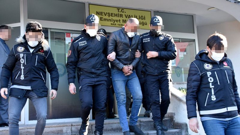 Nevşehir'deki uyuşturucu operasyonunda 9 kişi tutuklandı