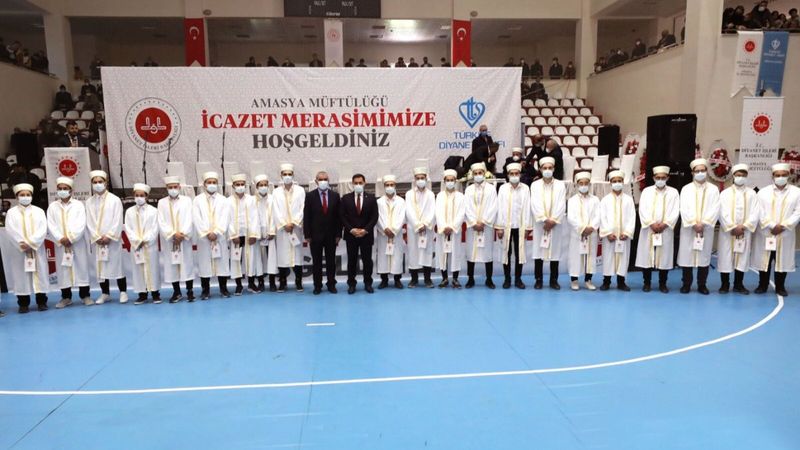 Amasya'da 500 hafıza icazet programı düzenlendi