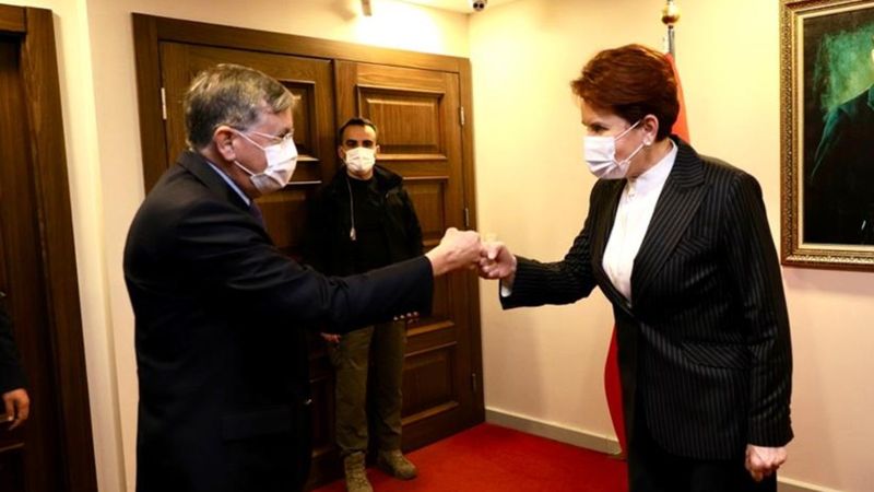 Meral Akşener, ABD Ankara Büyükelçisi Satterfield'ı kabul etti