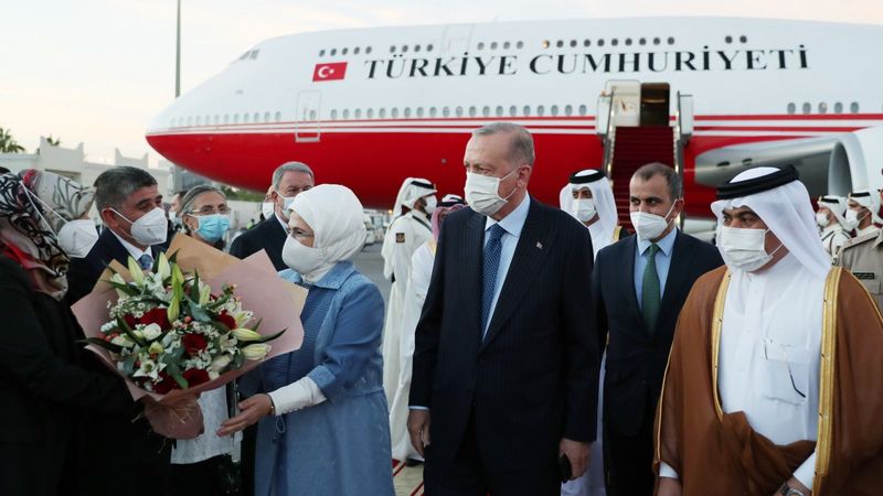 Cumhurbaşkanı Erdoğan, Katar’da