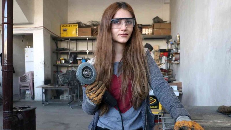 Sivas'ta sanayinin tek kadın ustası